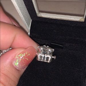 Pandora kittens love charm